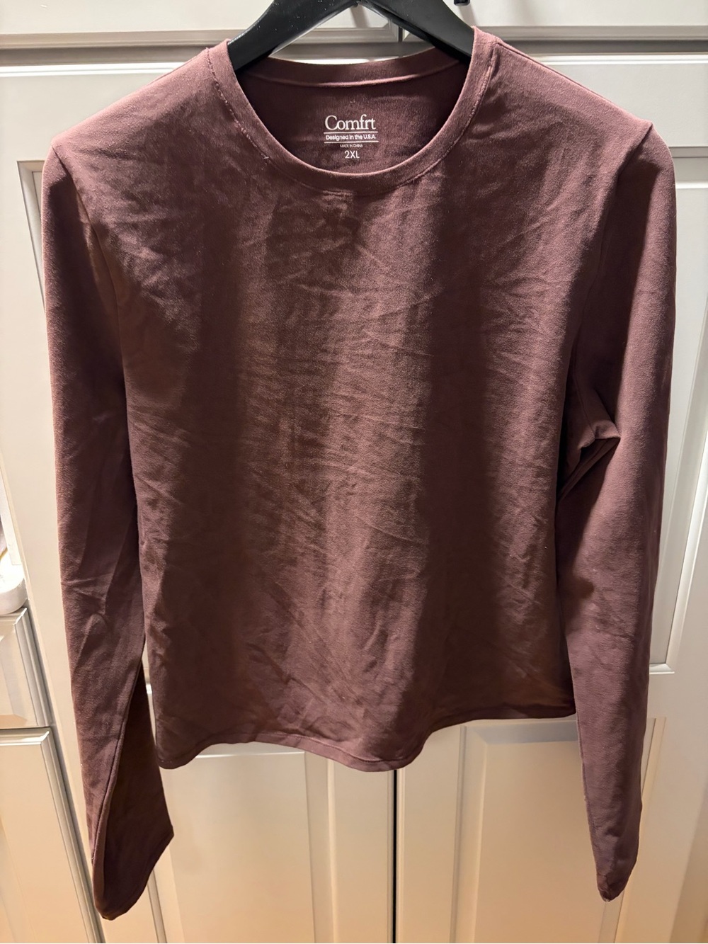 Comfrt Espresso Long Sleeve Tee
